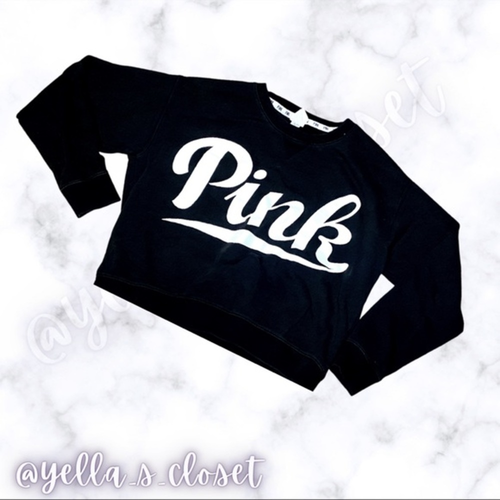 Victoria’s Secret PINK ✖️ Logo Crew Sweatshirt 🔥